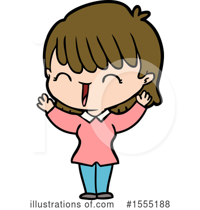Royalty-Free (RF) Girl Clipart Illustration by lineartestpilot - Stock Sample #1555188