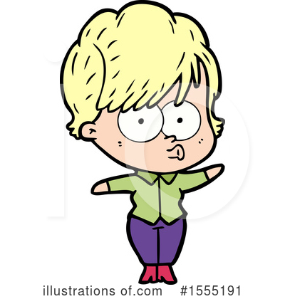 Royalty-Free (RF) Girl Clipart Illustration by lineartestpilot - Stock Sample #1555191