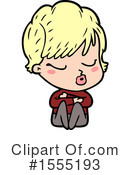 Girl Clipart #1555193 by lineartestpilot