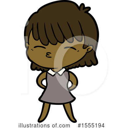 Royalty-Free (RF) Girl Clipart Illustration by lineartestpilot - Stock Sample #1555194
