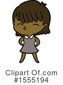 Girl Clipart #1555194 by lineartestpilot