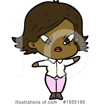 Royalty-Free (RF) Girl Clipart Illustration by lineartestpilot - Stock Sample #1555195