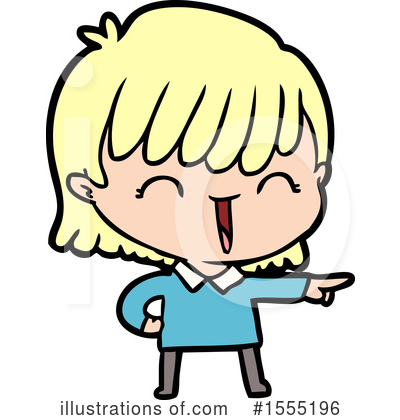 Royalty-Free (RF) Girl Clipart Illustration by lineartestpilot - Stock Sample #1555196