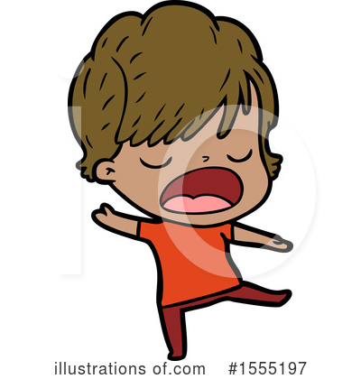 Royalty-Free (RF) Girl Clipart Illustration by lineartestpilot - Stock Sample #1555197