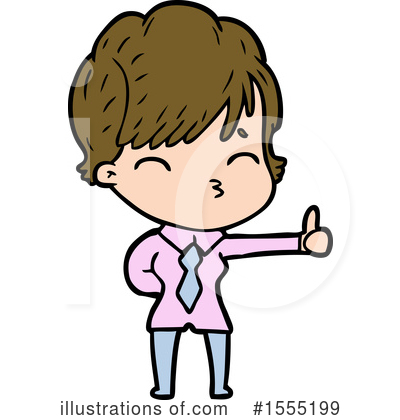 Royalty-Free (RF) Girl Clipart Illustration by lineartestpilot - Stock Sample #1555199