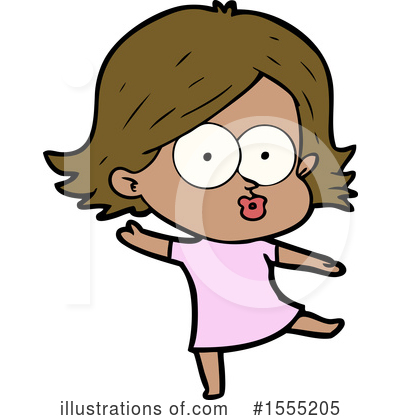 Royalty-Free (RF) Girl Clipart Illustration by lineartestpilot - Stock Sample #1555205