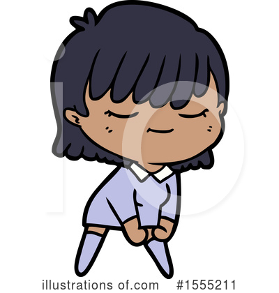Royalty-Free (RF) Girl Clipart Illustration by lineartestpilot - Stock Sample #1555211