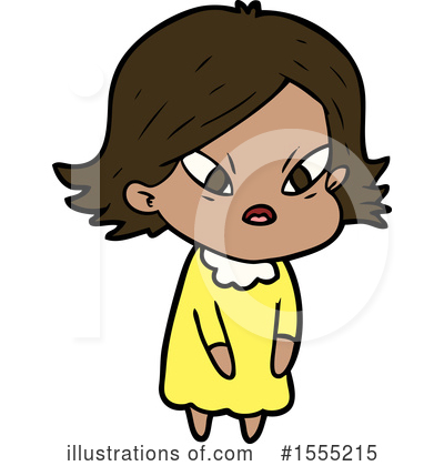 Royalty-Free (RF) Girl Clipart Illustration by lineartestpilot - Stock Sample #1555215