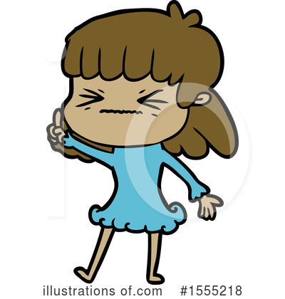 Royalty-Free (RF) Girl Clipart Illustration by lineartestpilot - Stock Sample #1555218
