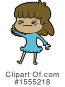 Girl Clipart #1555218 by lineartestpilot