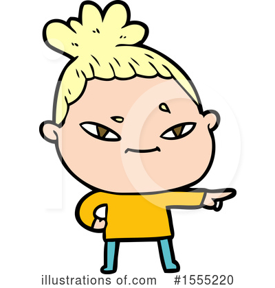 Royalty-Free (RF) Girl Clipart Illustration by lineartestpilot - Stock Sample #1555220