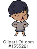 Girl Clipart #1555221 by lineartestpilot