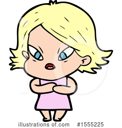 Royalty-Free (RF) Girl Clipart Illustration by lineartestpilot - Stock Sample #1555225