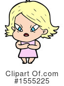 Girl Clipart #1555225 by lineartestpilot