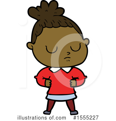 Royalty-Free (RF) Girl Clipart Illustration by lineartestpilot - Stock Sample #1555227