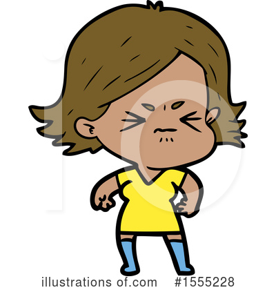 Royalty-Free (RF) Girl Clipart Illustration by lineartestpilot - Stock Sample #1555228