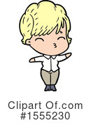 Girl Clipart #1555230 by lineartestpilot
