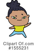 Girl Clipart #1555231 by lineartestpilot