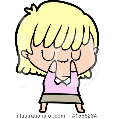 Royalty-Free (RF) Girl Clipart Illustration by lineartestpilot - Stock Sample #1555234