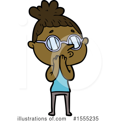 Royalty-Free (RF) Girl Clipart Illustration by lineartestpilot - Stock Sample #1555235