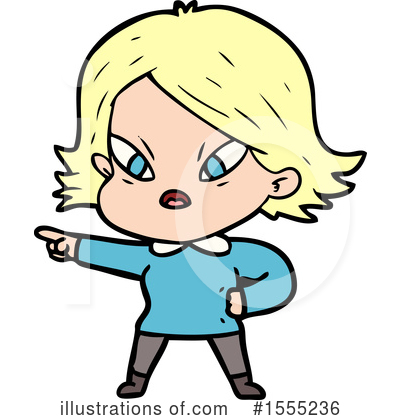 Royalty-Free (RF) Girl Clipart Illustration by lineartestpilot - Stock Sample #1555236