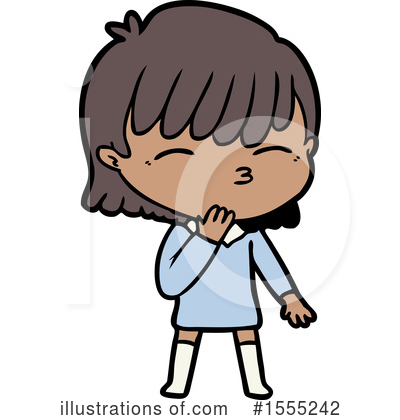 Royalty-Free (RF) Girl Clipart Illustration by lineartestpilot - Stock Sample #1555242