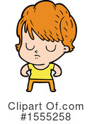 Girl Clipart #1555258 by lineartestpilot