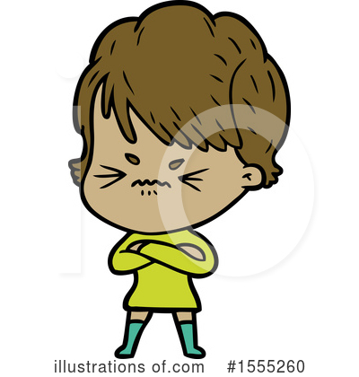 Royalty-Free (RF) Girl Clipart Illustration by lineartestpilot - Stock Sample #1555260