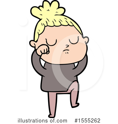 Royalty-Free (RF) Girl Clipart Illustration by lineartestpilot - Stock Sample #1555262