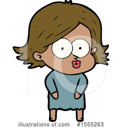 Royalty-Free (RF) Girl Clipart Illustration by lineartestpilot - Stock Sample #1555263