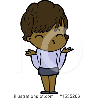 Royalty-Free (RF) Girl Clipart Illustration by lineartestpilot - Stock Sample #1555266