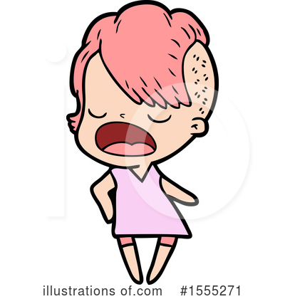Royalty-Free (RF) Girl Clipart Illustration by lineartestpilot - Stock Sample #1555271