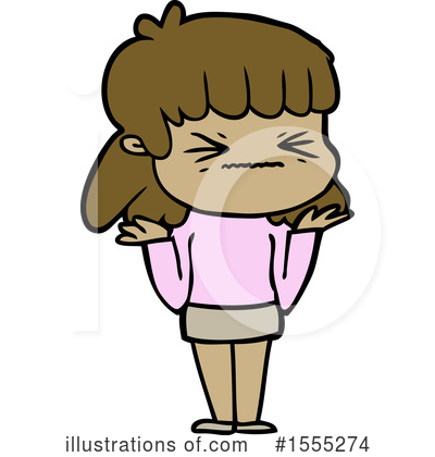 Royalty-Free (RF) Girl Clipart Illustration by lineartestpilot - Stock Sample #1555274