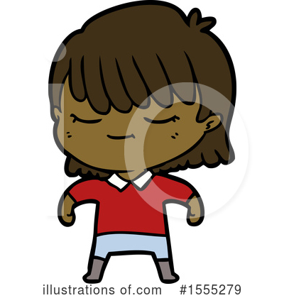 Royalty-Free (RF) Girl Clipart Illustration by lineartestpilot - Stock Sample #1555279