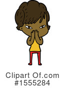 Girl Clipart #1555284 by lineartestpilot