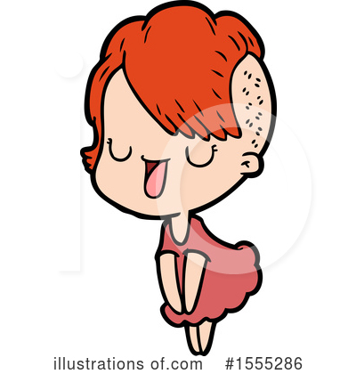 Royalty-Free (RF) Girl Clipart Illustration by lineartestpilot - Stock Sample #1555286