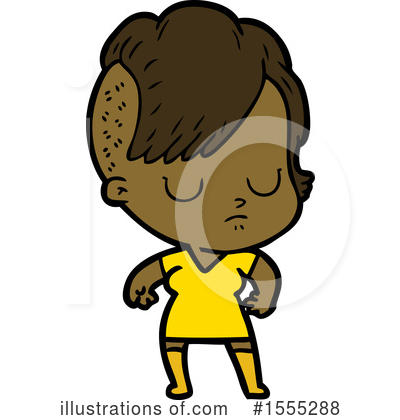 Royalty-Free (RF) Girl Clipart Illustration by lineartestpilot - Stock Sample #1555288