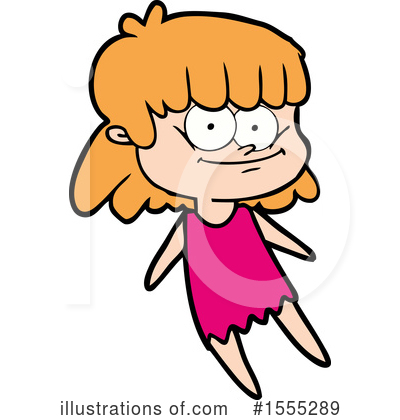 Royalty-Free (RF) Girl Clipart Illustration by lineartestpilot - Stock Sample #1555289