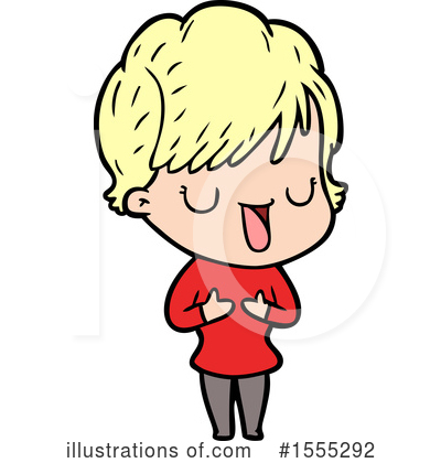 Royalty-Free (RF) Girl Clipart Illustration by lineartestpilot - Stock Sample #1555292
