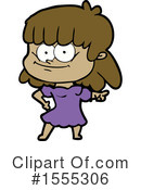 Girl Clipart #1555306 by lineartestpilot