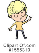 Girl Clipart #1555310 by lineartestpilot