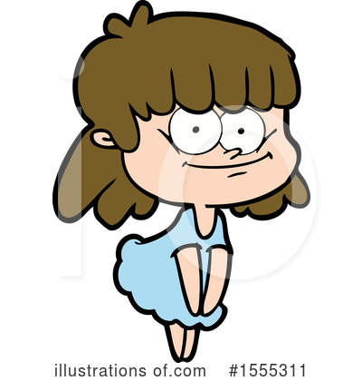 Royalty-Free (RF) Girl Clipart Illustration by lineartestpilot - Stock Sample #1555311