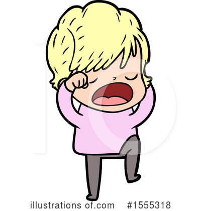 Royalty-Free (RF) Girl Clipart Illustration by lineartestpilot - Stock Sample #1555318
