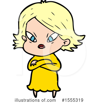 Royalty-Free (RF) Girl Clipart Illustration by lineartestpilot - Stock Sample #1555319