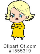 Girl Clipart #1555319 by lineartestpilot