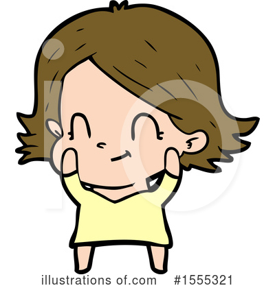 Royalty-Free (RF) Girl Clipart Illustration by lineartestpilot - Stock Sample #1555321