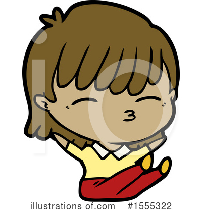 Royalty-Free (RF) Girl Clipart Illustration by lineartestpilot - Stock Sample #1555322
