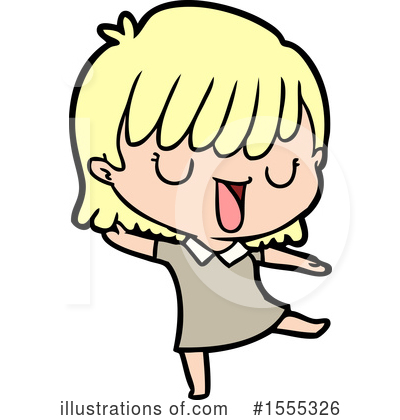 Royalty-Free (RF) Girl Clipart Illustration by lineartestpilot - Stock Sample #1555326