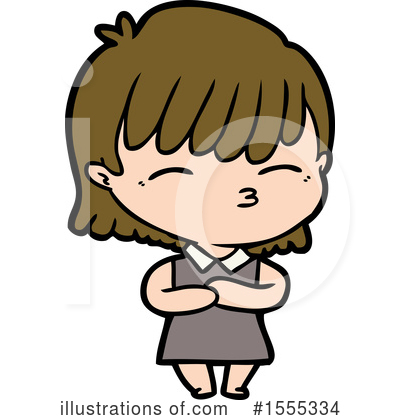 Royalty-Free (RF) Girl Clipart Illustration by lineartestpilot - Stock Sample #1555334