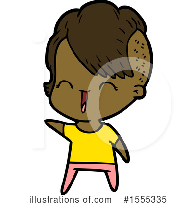 Royalty-Free (RF) Girl Clipart Illustration by lineartestpilot - Stock Sample #1555335